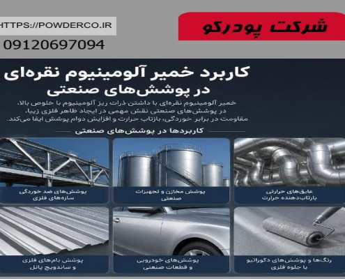 کاربرد خمير آلومينيوم در خودرو و پوشش صنعتی