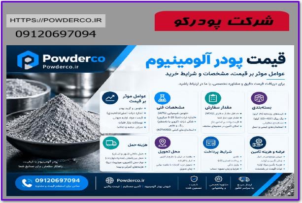 قيمت پودر آلومينيوم قيمت پودر آلومينيوم